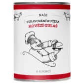 Hovězí guláš 4-5 porcí