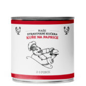 Kuře na paprice 2-3 porce
