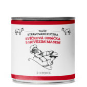 Svíčková omáčka s hovězím masem 2-3 porce